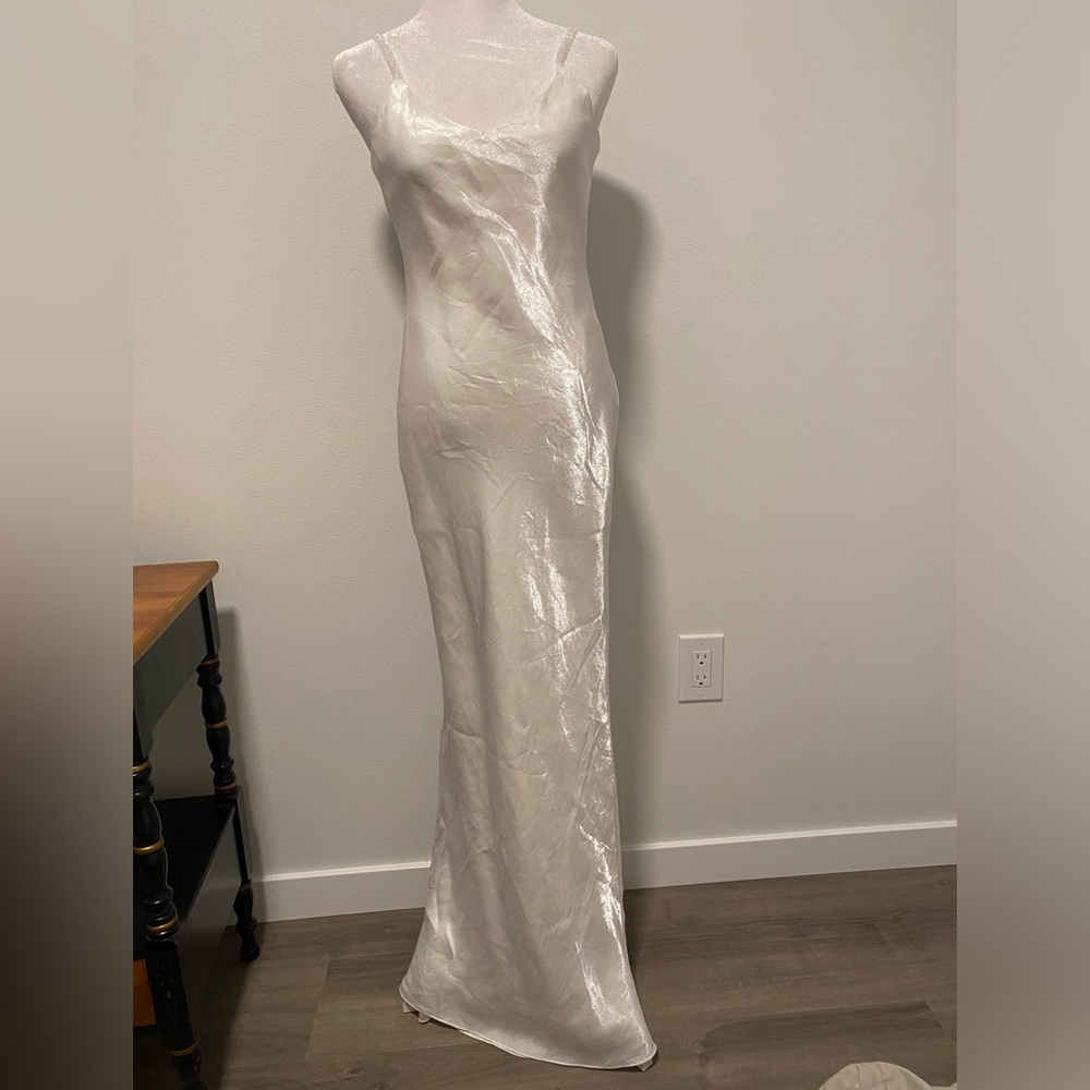 White Vintage Slip Dress